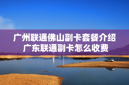 广州联通佛山副卡套餐介绍 广东联通副卡怎么收费
