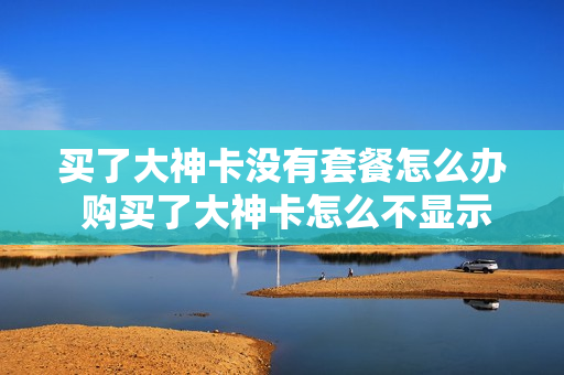 买了大神卡没有套餐怎么办 购买了大神卡怎么不显示