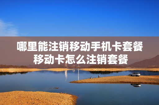 哪里能注销移动手机卡套餐 移动卡怎么注销套餐