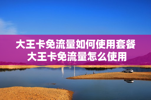 大王卡免流量如何使用套餐 大王卡免流量怎么使用