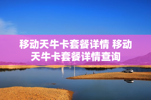 移动天牛卡套餐详情 移动天牛卡套餐详情查询