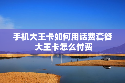 手机大王卡如何用话费套餐 大王卡怎么付费