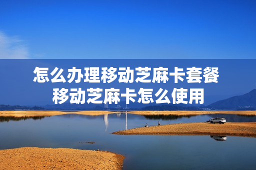 怎么办理移动芝麻卡套餐 移动芝麻卡怎么使用