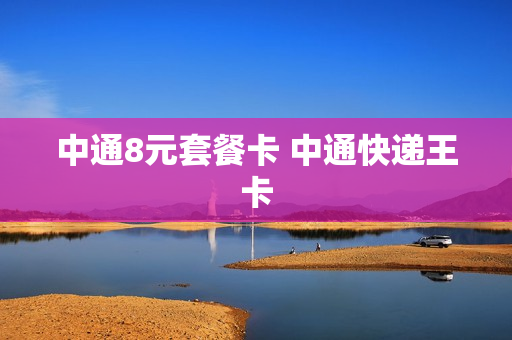 中通8元套餐卡 中通快递王卡