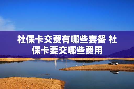 社保卡交费有哪些套餐 社保卡要交哪些费用