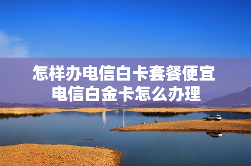 怎样办电信白卡套餐便宜 电信白金卡怎么办理