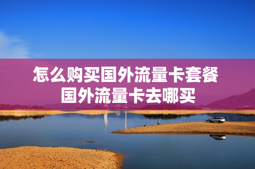 怎么购买国外流量卡套餐 国外流量卡去哪买
