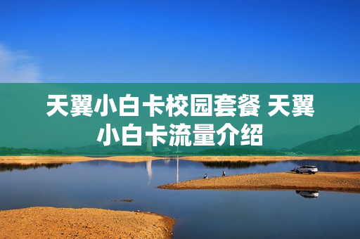 天翼小白卡校园套餐 天翼小白卡流量介绍
