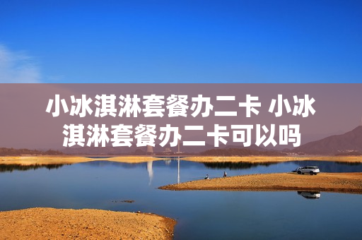 小冰淇淋套餐办二卡 小冰淇淋套餐办二卡可以吗
