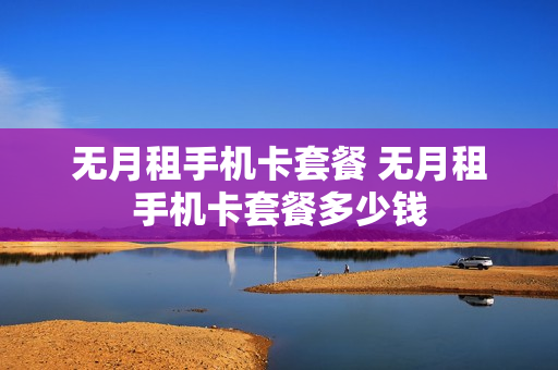 无月租手机卡套餐 无月租手机卡套餐多少钱