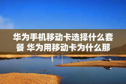 华为手机移动卡选择什么套餐 华为用移动卡为什么那么慢
