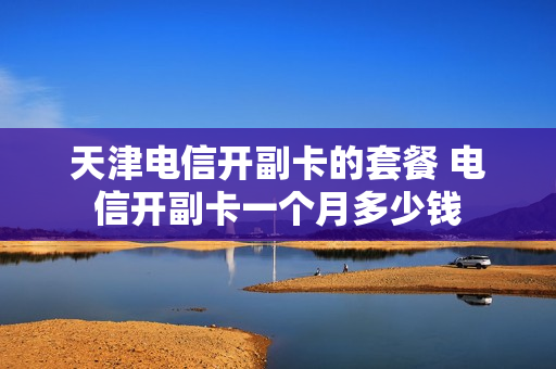 天津电信开副卡的套餐 电信开副卡一个月多少钱