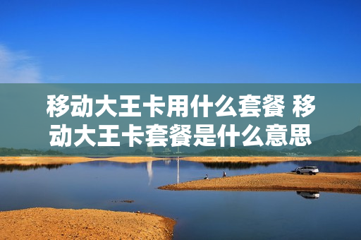 移动大王卡用什么套餐 移动大王卡套餐是什么意思