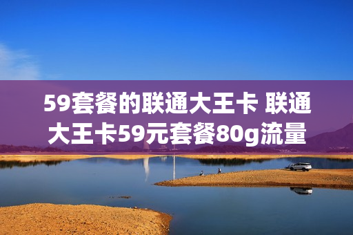 59套餐的联通大王卡 联通大王卡59元套餐80g流量