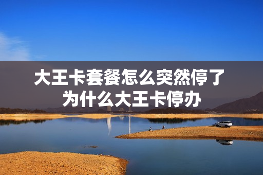 大王卡套餐怎么突然停了 为什么大王卡停办