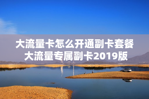 大流量卡怎么开通副卡套餐 大流量专属副卡2019版