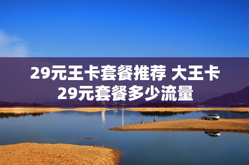 29元王卡套餐推荐 大王卡29元套餐多少流量