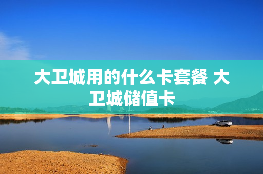 大卫城用的什么卡套餐 大卫城储值卡