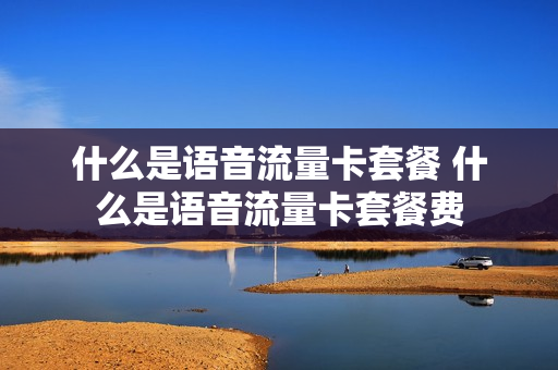 什么是语音流量卡套餐 什么是语音流量卡套餐费