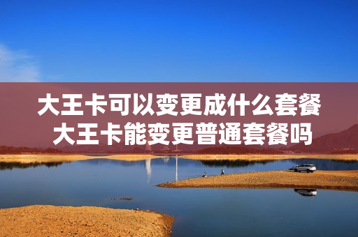 大王卡可以变更成什么套餐 大王卡能变更普通套餐吗