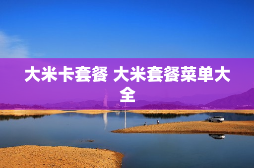 大米卡套餐 大米套餐菜单大全
