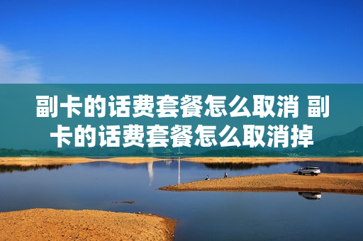 副卡的话费套餐怎么取消 副卡的话费套餐怎么取消掉