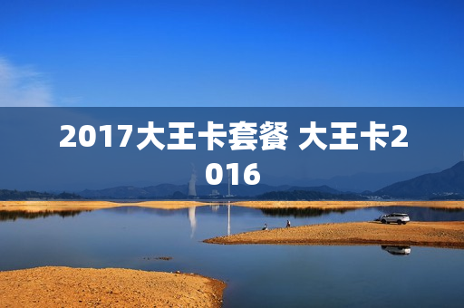 2017大王卡套餐 大王卡2016