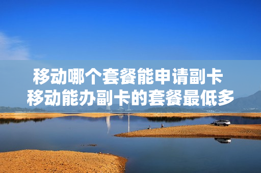 移动哪个套餐能申请副卡 移动能办副卡的套餐最低多少钱