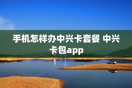 手机怎样办中兴卡套餐 中兴卡包app