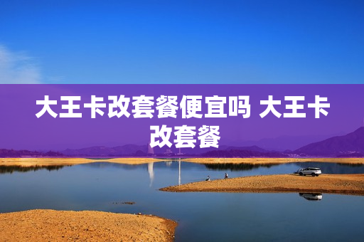 大王卡改套餐便宜吗 大王卡 改套餐