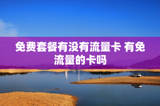 免费套餐有没有流量卡 有免流量的卡吗