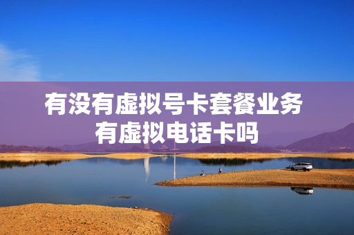 有没有虚拟号卡套餐业务 有虚拟电话卡吗