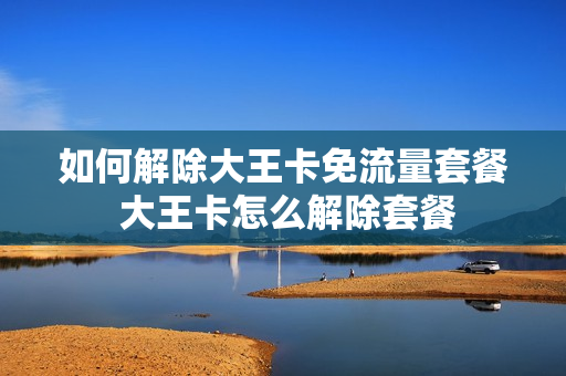 如何解除大王卡免流量套餐 大王卡怎么解除套餐