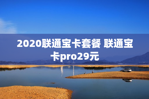 2020联通宝卡套餐 联通宝卡pro29元