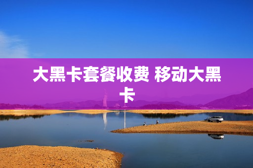 大黑卡套餐收费 移动大黑卡
