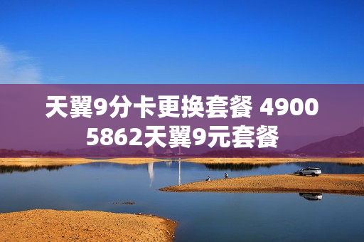 天翼9分卡更换套餐 49005862天翼9元套餐