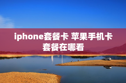 iphone套餐卡 苹果手机卡套餐在哪看