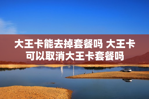 大王卡能去掉套餐吗 大王卡可以取消大王卡套餐吗