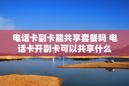 电话卡副卡能共享套餐吗 电话卡开副卡可以共享什么