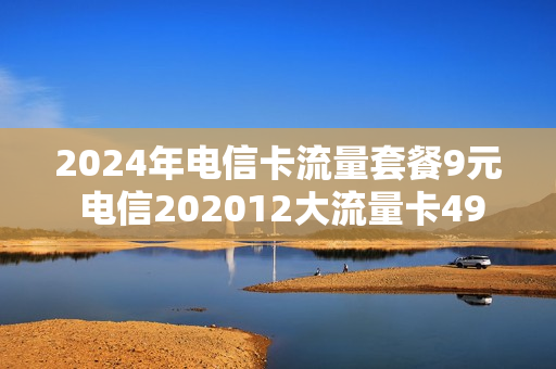 2024年电信卡流量套餐9元 电信202012大流量卡49元档定向流量