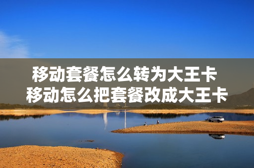 移动套餐怎么转为大王卡 移动怎么把套餐改成大王卡