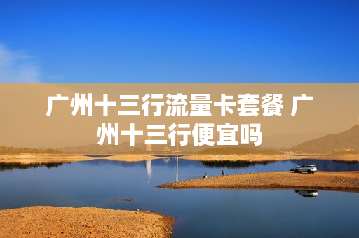 广州十三行流量卡套餐 广州十三行便宜吗