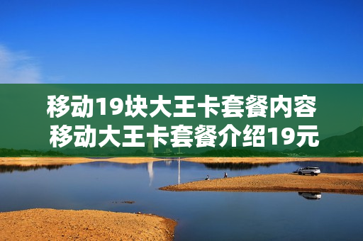 移动19块大王卡套餐内容 移动大王卡套餐介绍19元有多少流量