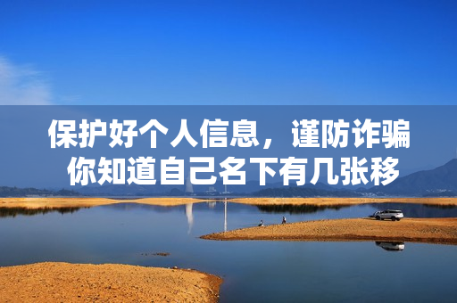 保护好个人信息，谨防诈骗 你知道自己名下有几张移动电话卡吗？