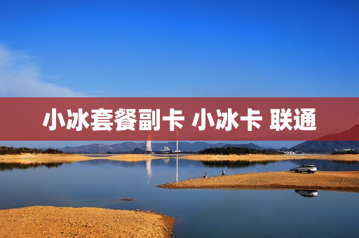 小冰套餐副卡 小冰卡 联通