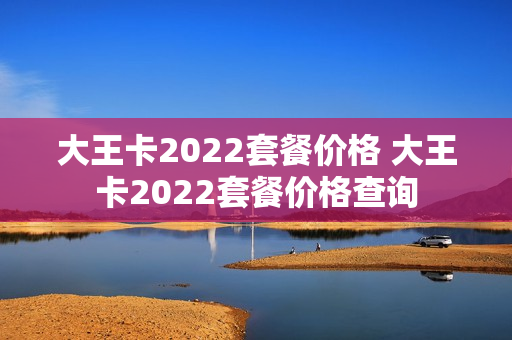 大王卡2022套餐价格 大王卡2022套餐价格查询