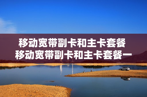 移动宽带副卡和主卡套餐 移动宽带副卡和主卡套餐一样吗