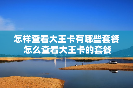 怎样查看大王卡有哪些套餐 怎么查看大王卡的套餐