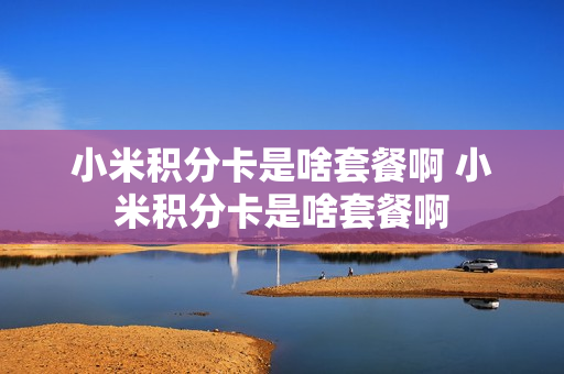 小米积分卡是啥套餐啊 小米积分卡是啥套餐啊