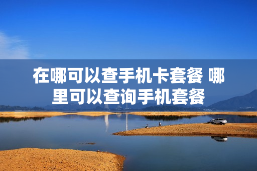 在哪可以查手机卡套餐 哪里可以查询手机套餐